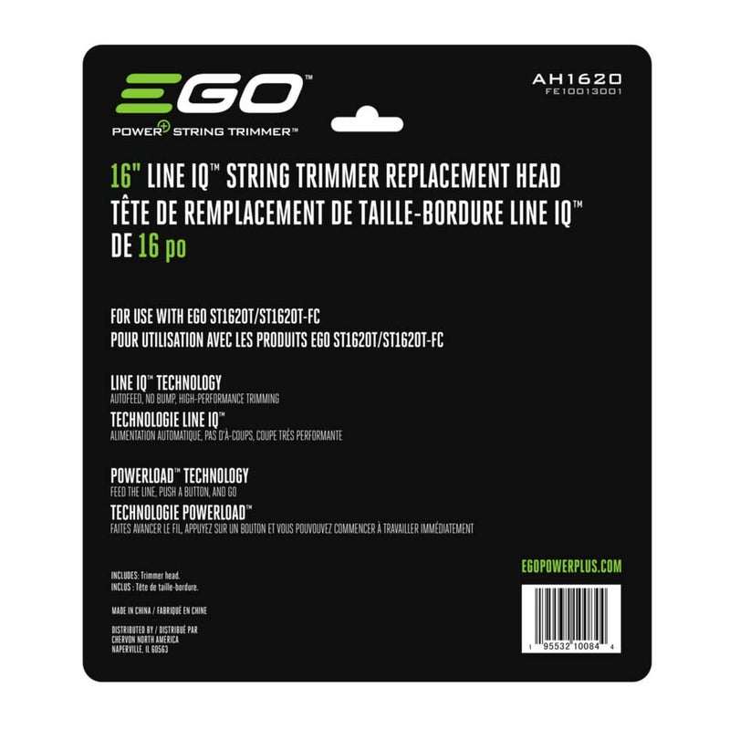 إيجو باور+ رأس بديل لماكينة تشذيب السلاسل من EGO AH1620 لـ ST1620T، أسود - Image 2
